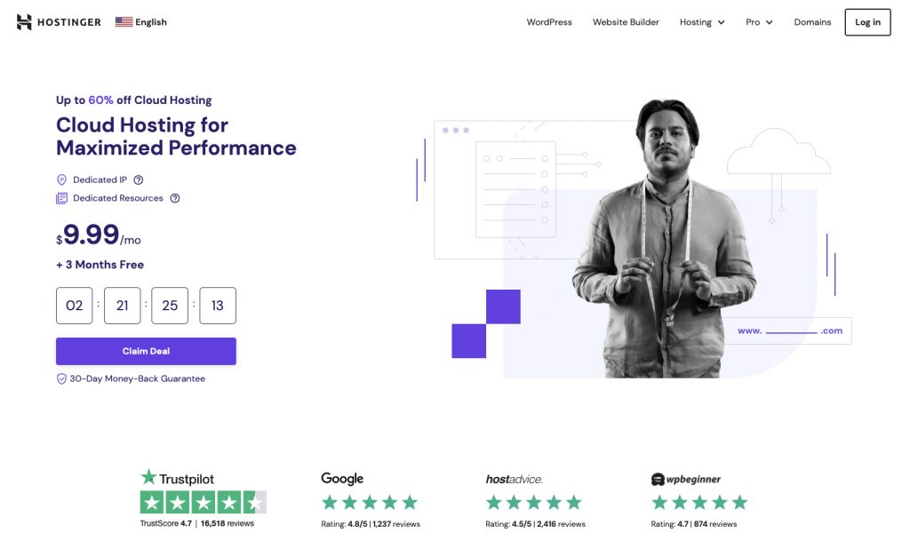What Are The Advantages Of Choosing Hostinger Cloud Hosting For Better Website Performance And Scalability?